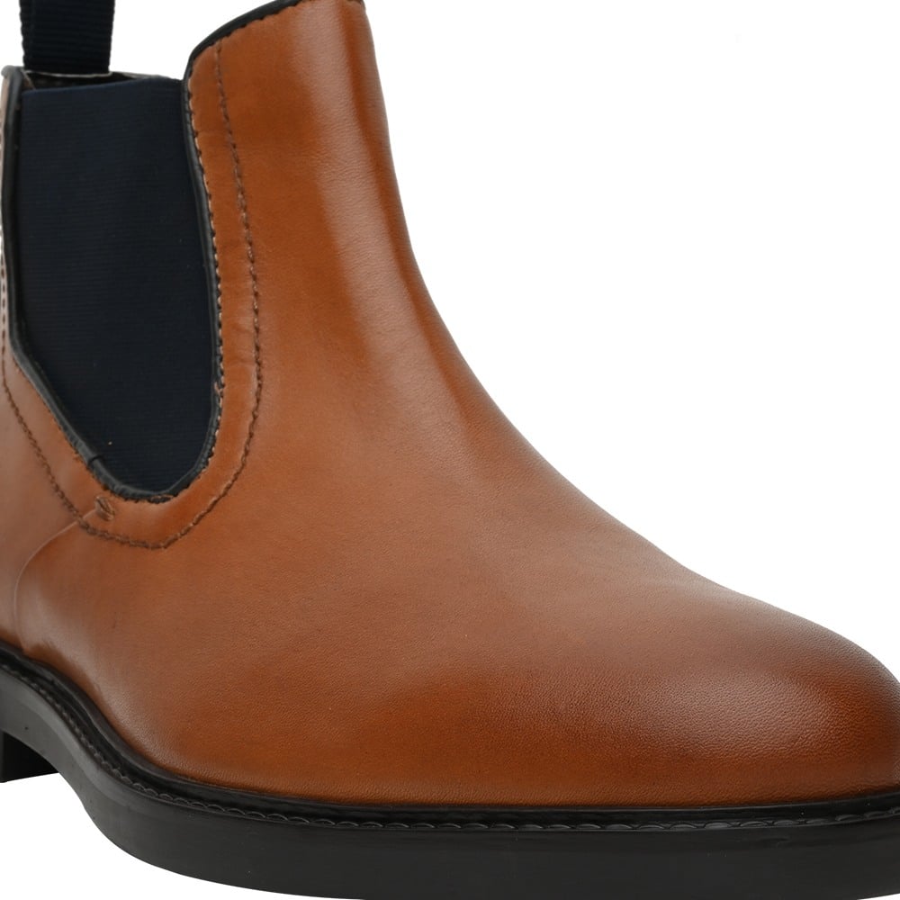 SM-1617 TAN/NAVY BOOT